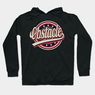 Proud To Be Obstacle Personalized Name Birthday 70s Hoodie